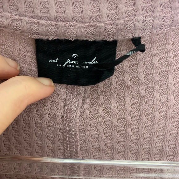 Super soft light violet button down oversize - Picture 2 of 6